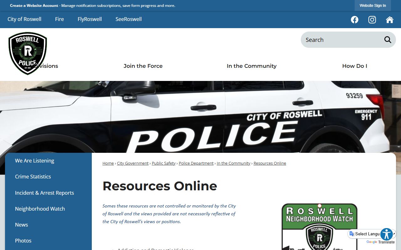 Chaves County arrest records Roswell online P2C resources